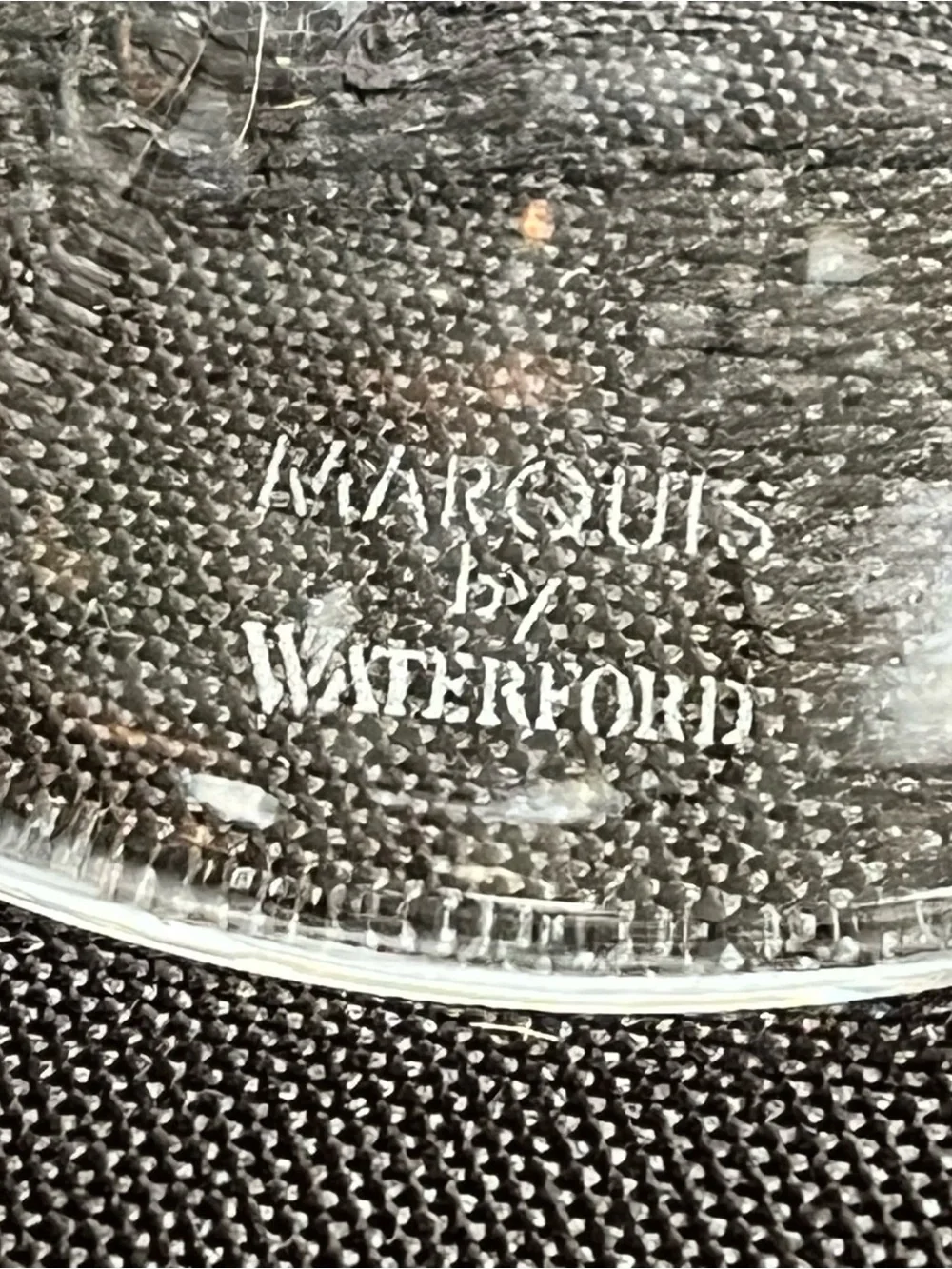 Discontinued Marquis by Waterford Crystal Omega Iced Tea Glasses-  Set of 2